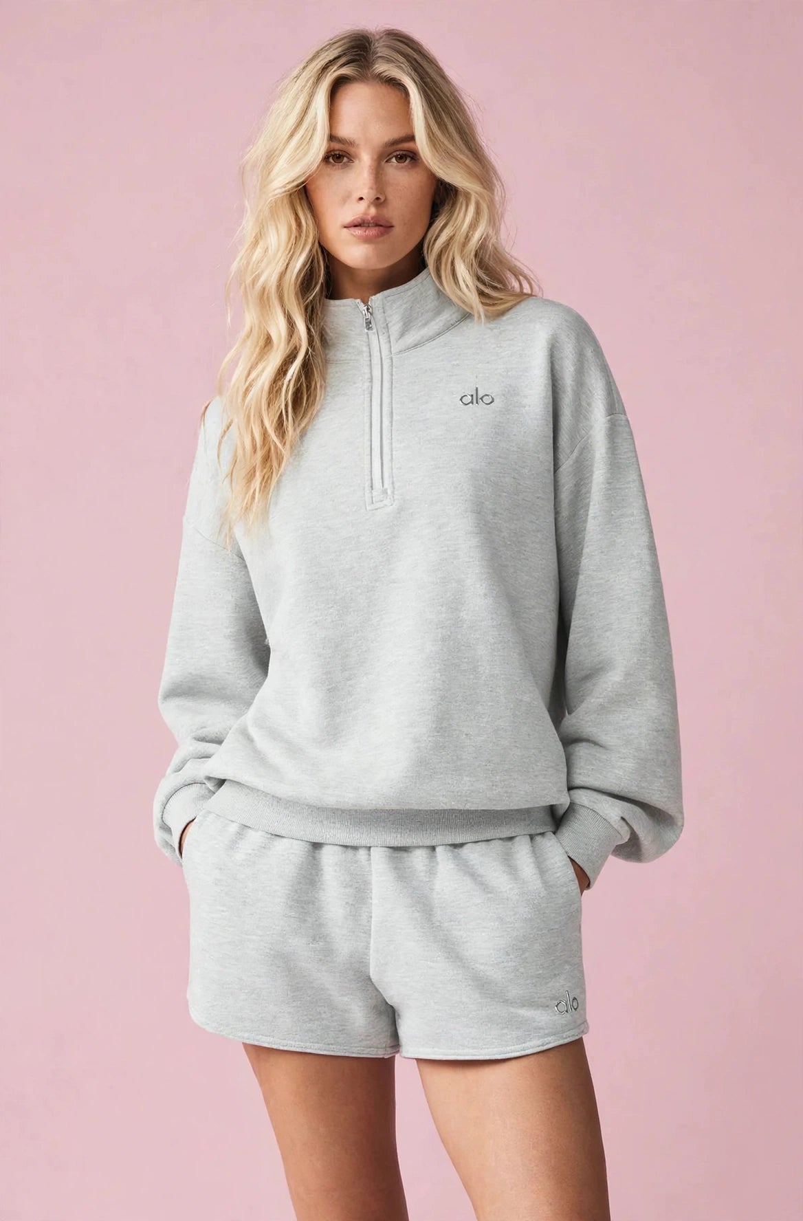 Ensemble sweat oversize & short